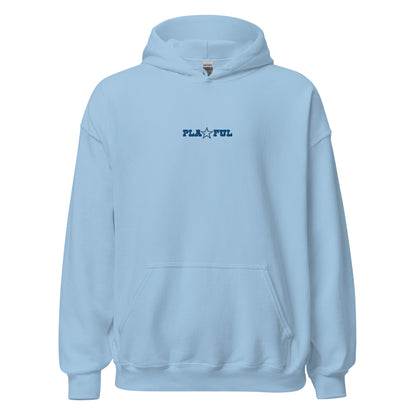 Playful Cowboys Embroidered (Unisex) Hoodie