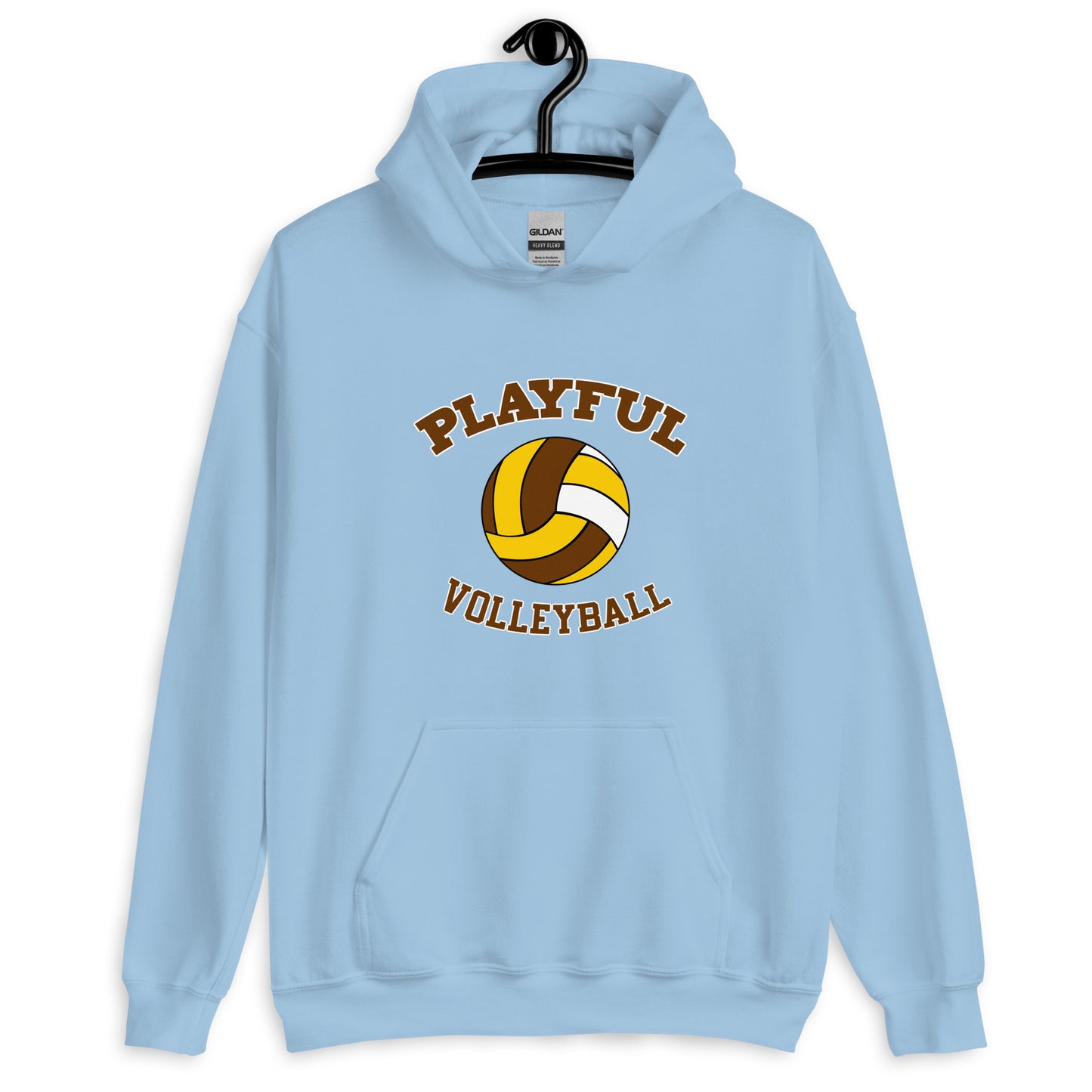 Playful Volleyball (Unisex) Hoodie