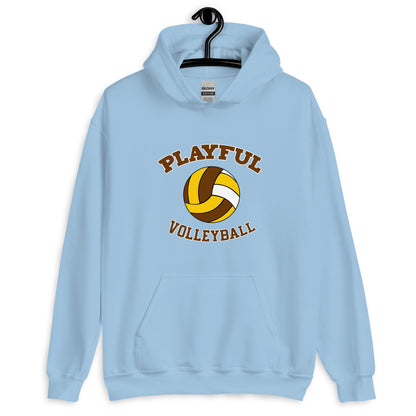 Playful Volleyball (Unisex) Hoodie