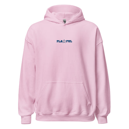 Playful Cowboys Embroidered (Unisex) Hoodie