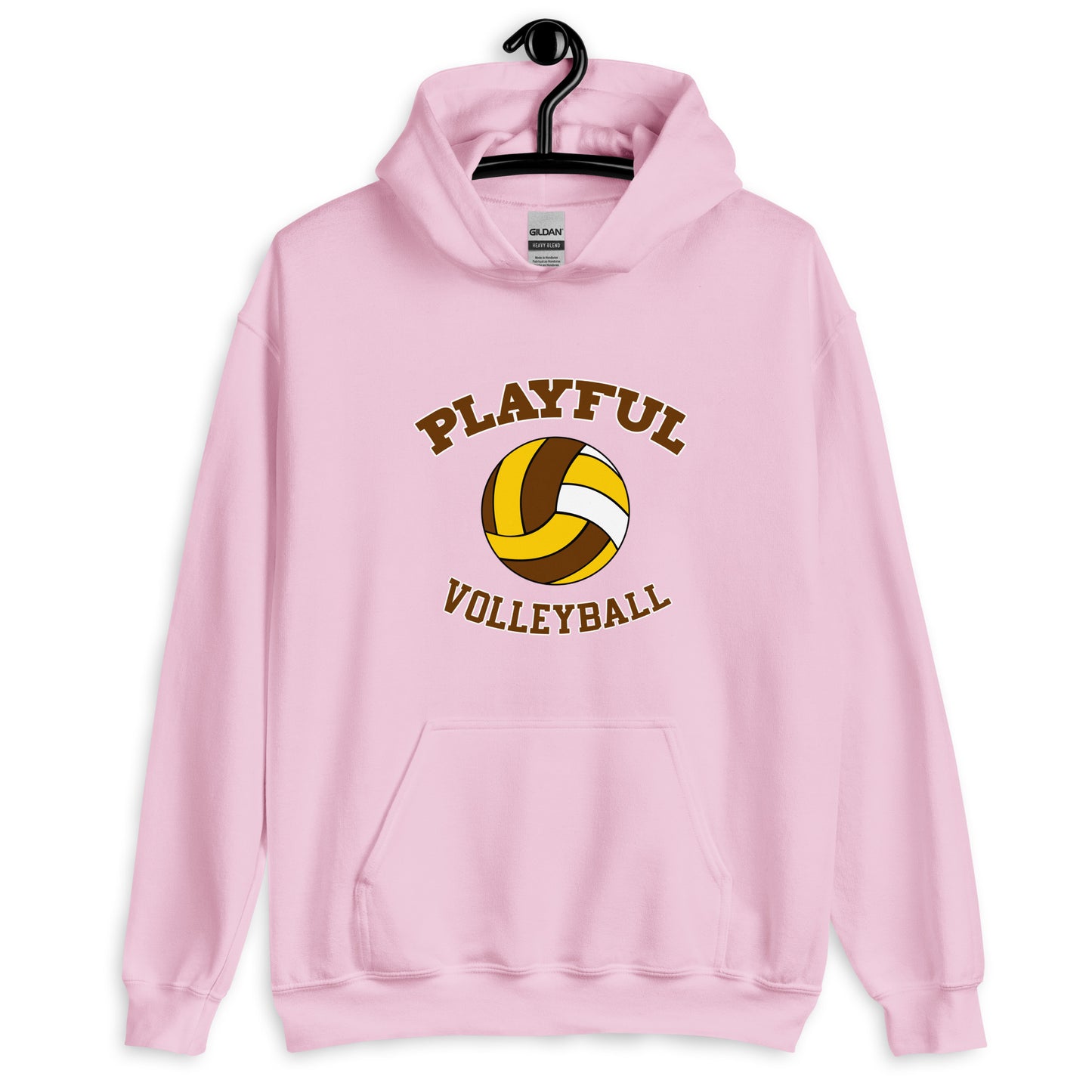 Playful Volleyball (Unisex) Hoodie