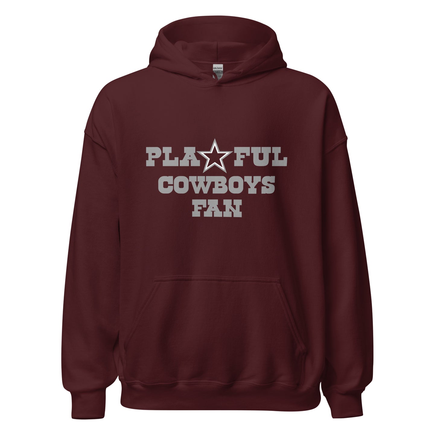 Playful Cowboys Fan (Unisex) Hoodie