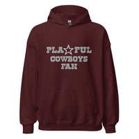 Playful Cowboys Fan (Unisex) Hoodie