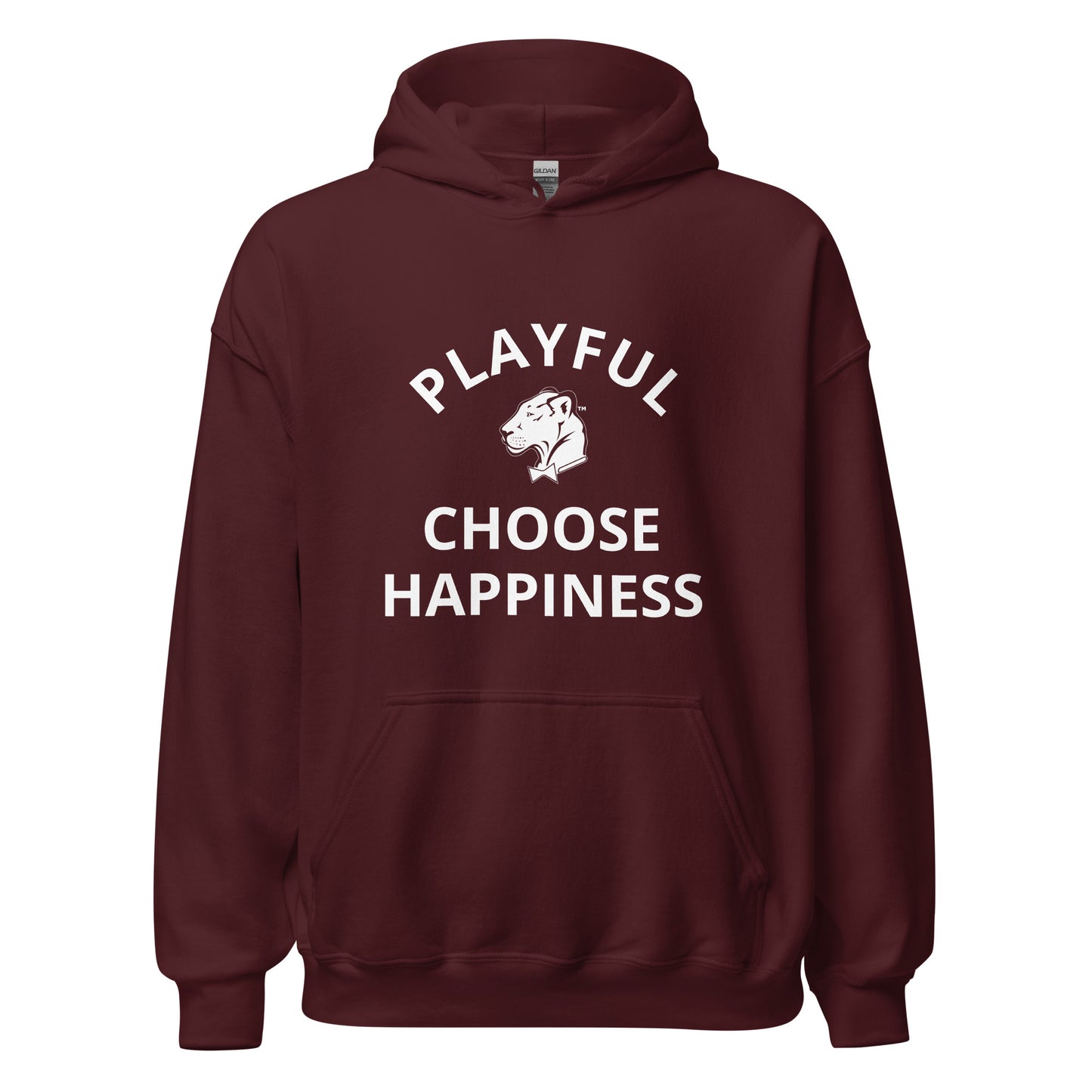 Playful "Choose Happiness" Unisex Hoodie