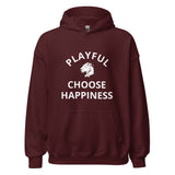 Playful "Choose Happiness" Unisex Hoodie