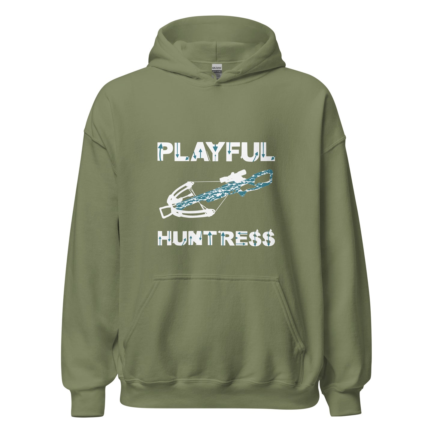 Playful Huntress (Unisex) Hoodie