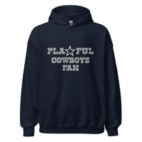 Playful Cowboys Fan (Unisex) Hoodie