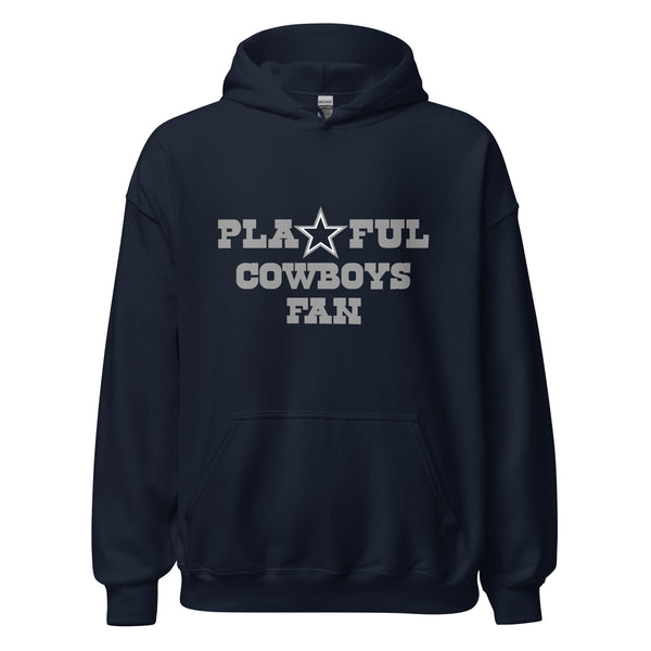 Playful Cowboys Fan (Unisex) Hoodie