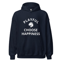 Playful "Choose Happiness" Unisex Hoodie
