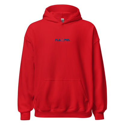 Playful Cowboys Embroidered (Unisex) Hoodie