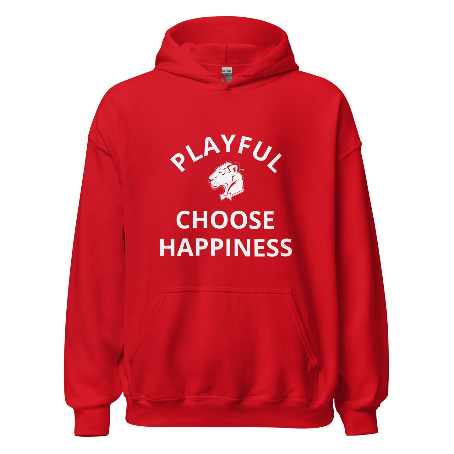 Playful "Choose Happiness" Unisex Hoodie