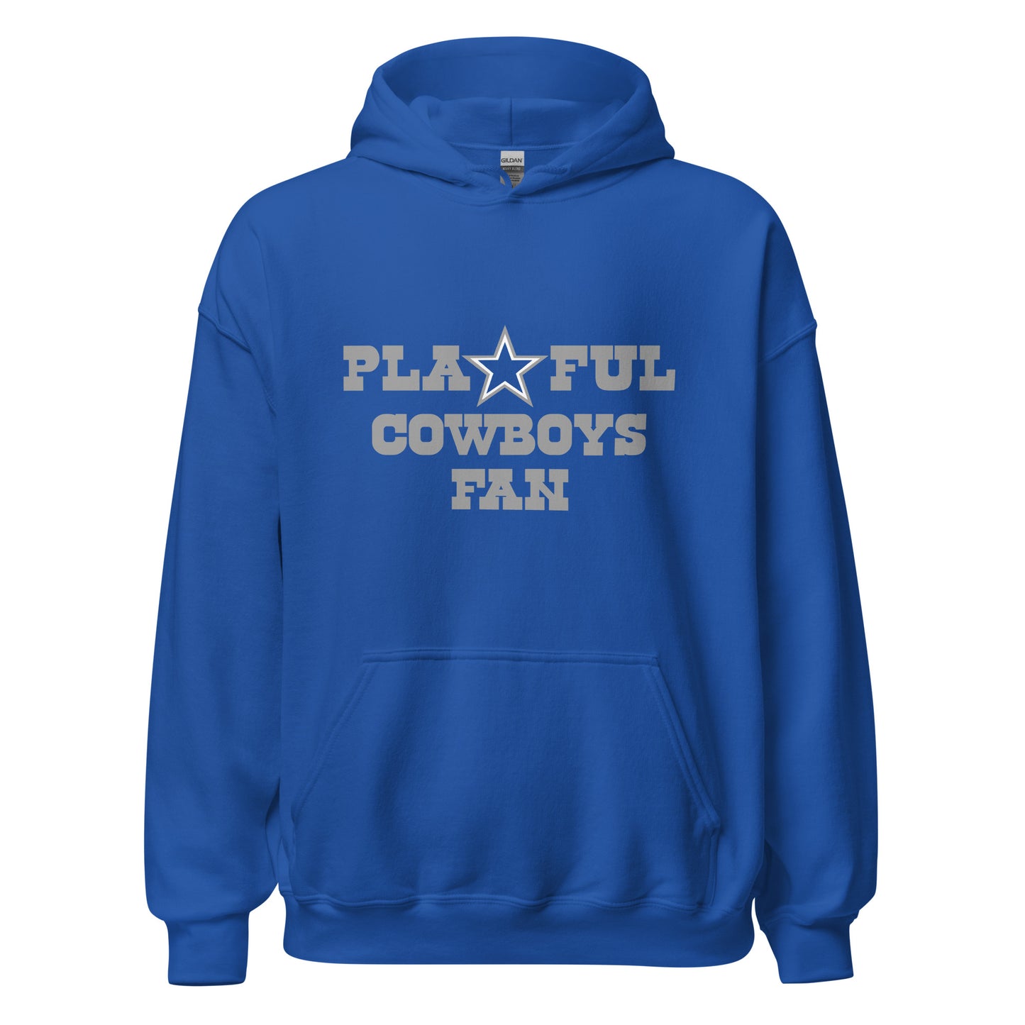 Playful Cowboys Fan (Unisex) Hoodie