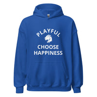 Playful "Choose Happiness" Unisex Hoodie