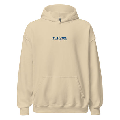 Playful Cowboys Embroidered (Unisex) Hoodie
