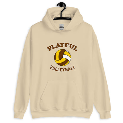 Playful Volleyball (Unisex) Hoodie