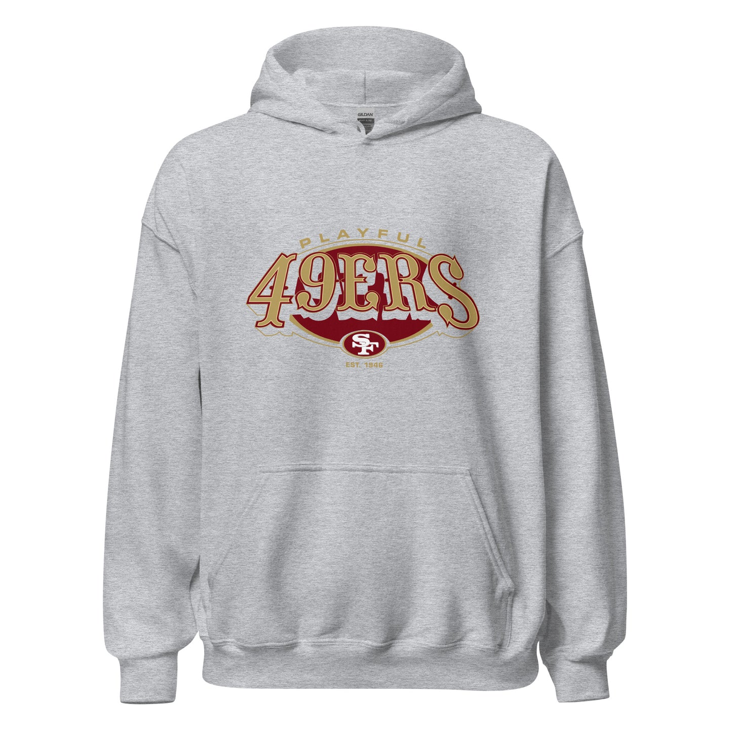Playful 49ers (Unisex) Hoodie