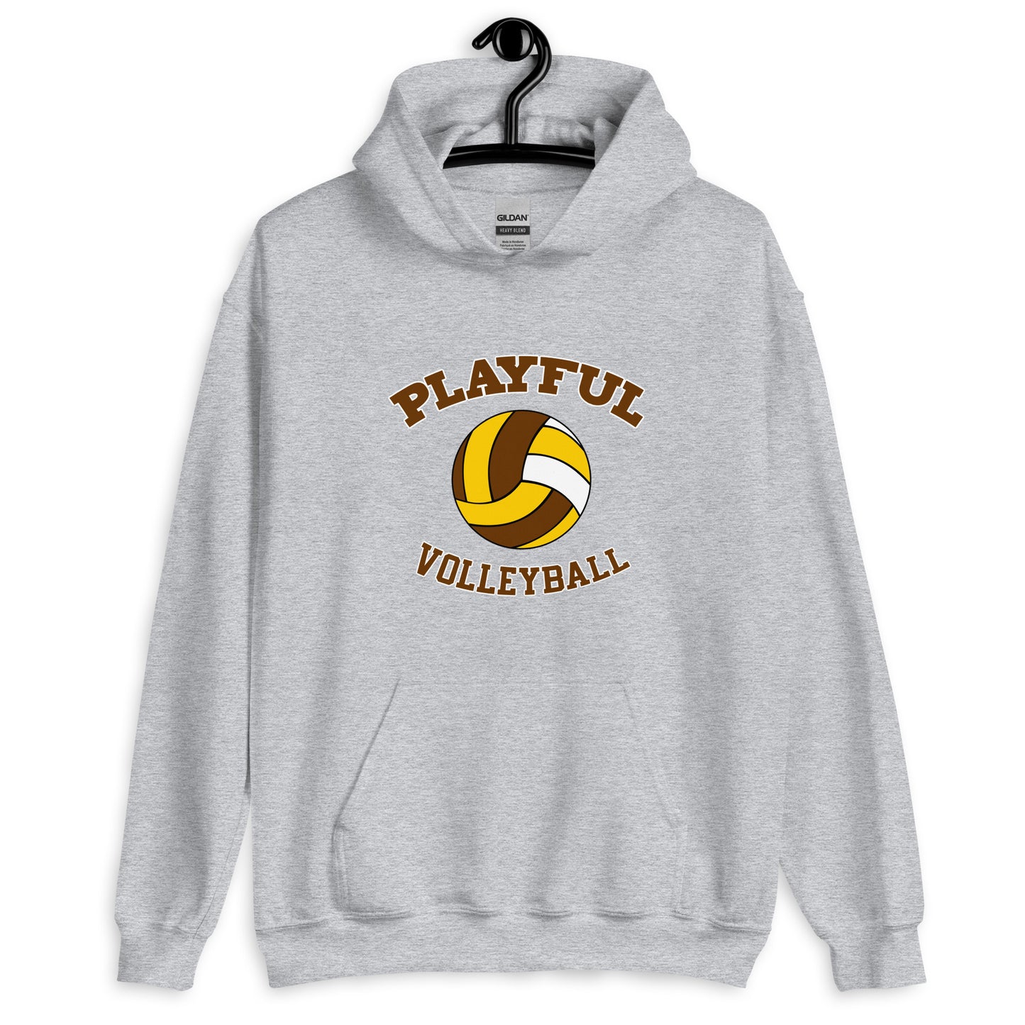 Playful Volleyball (Unisex) Hoodie