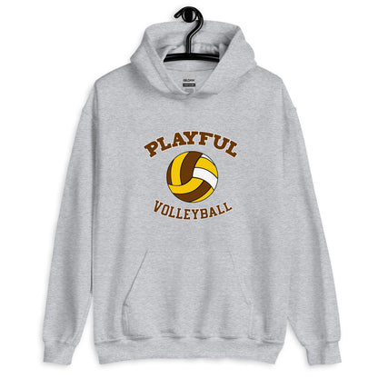 Playful Volleyball (Unisex) Hoodie