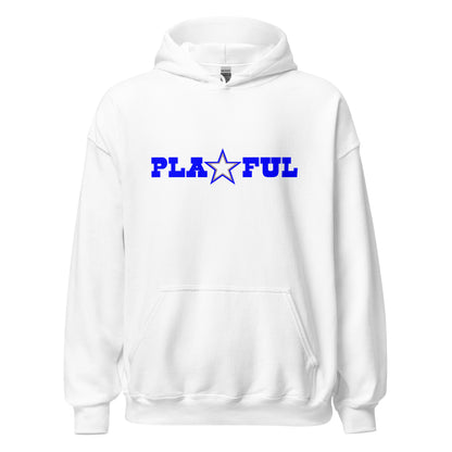 Playful Cowboys Blue (Unisex) Hoodie