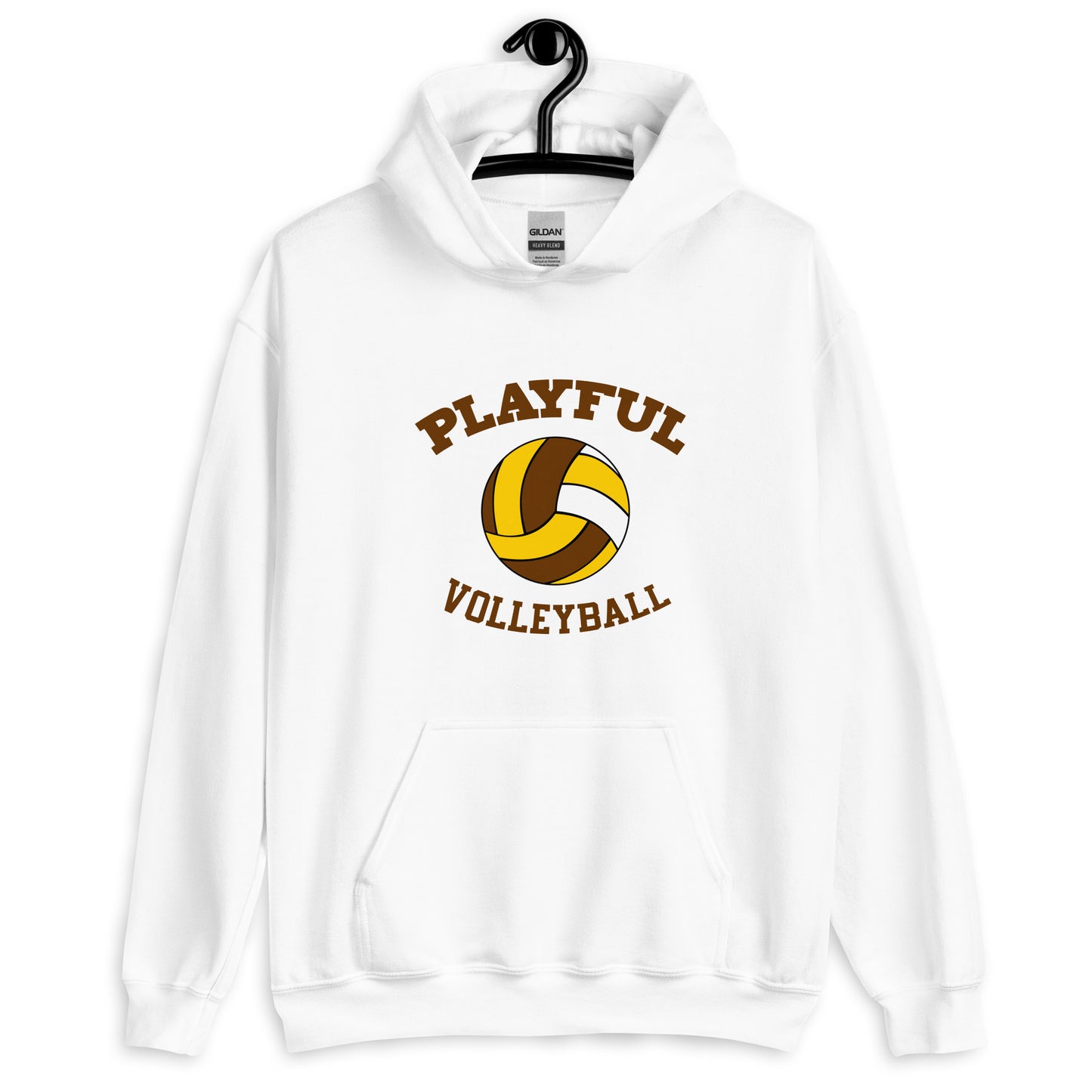 Playful Volleyball (Unisex) Hoodie