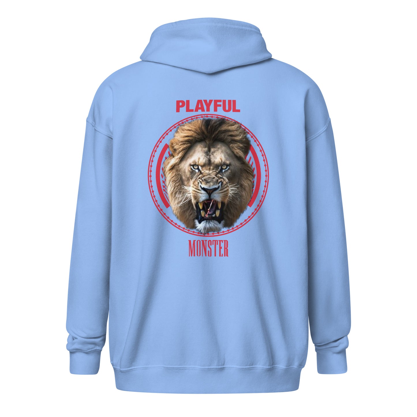 Playful Monster (Unisex) Heavy Blend Zip Hoodie