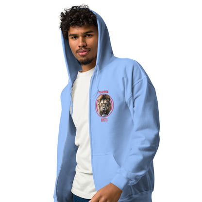 Playful Monster (Unisex) Heavy Blend Zip Hoodie