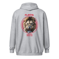 Playful Monster (Unisex) Heavy Blend Zip Hoodie
