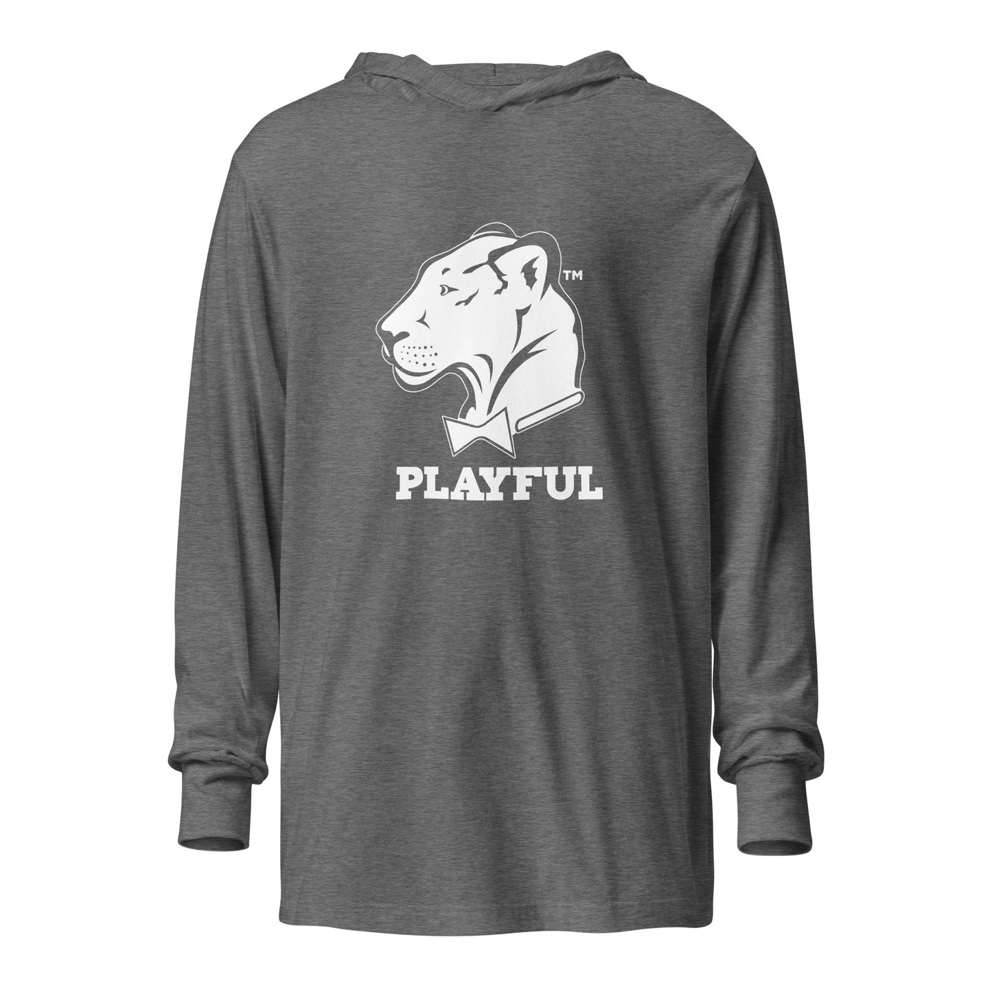Playful Hooded Long-Sleeve Tee