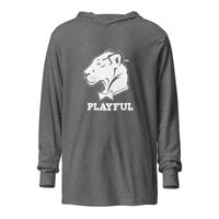 Playful Hooded Long-Sleeve Tee