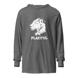Playful Hooded Long-Sleeve Tee
