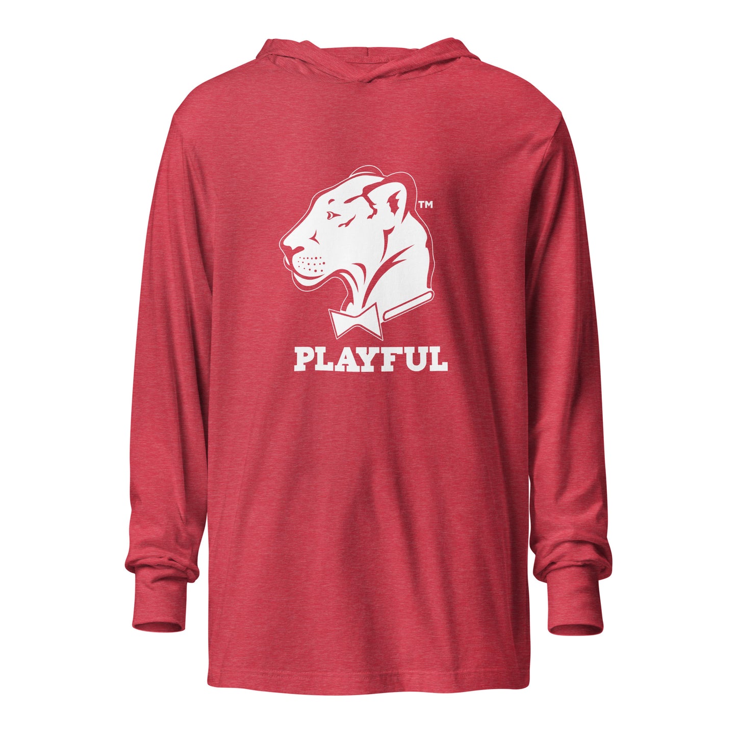 Playful Hooded Long-Sleeve Tee