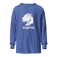 Playful Hooded Long-Sleeve Tee