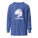 Playful Hooded Long-Sleeve Tee
