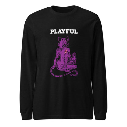 Playful & Frisky (Unisex) Long Sleeve Tee