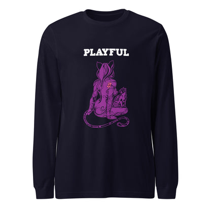 Playful & Frisky (Unisex) Long Sleeve Tee