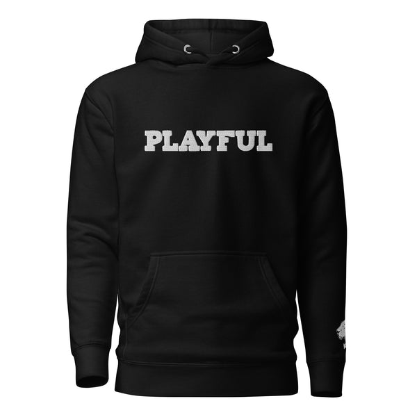 The Playful Unisex Embroidered Hoodie