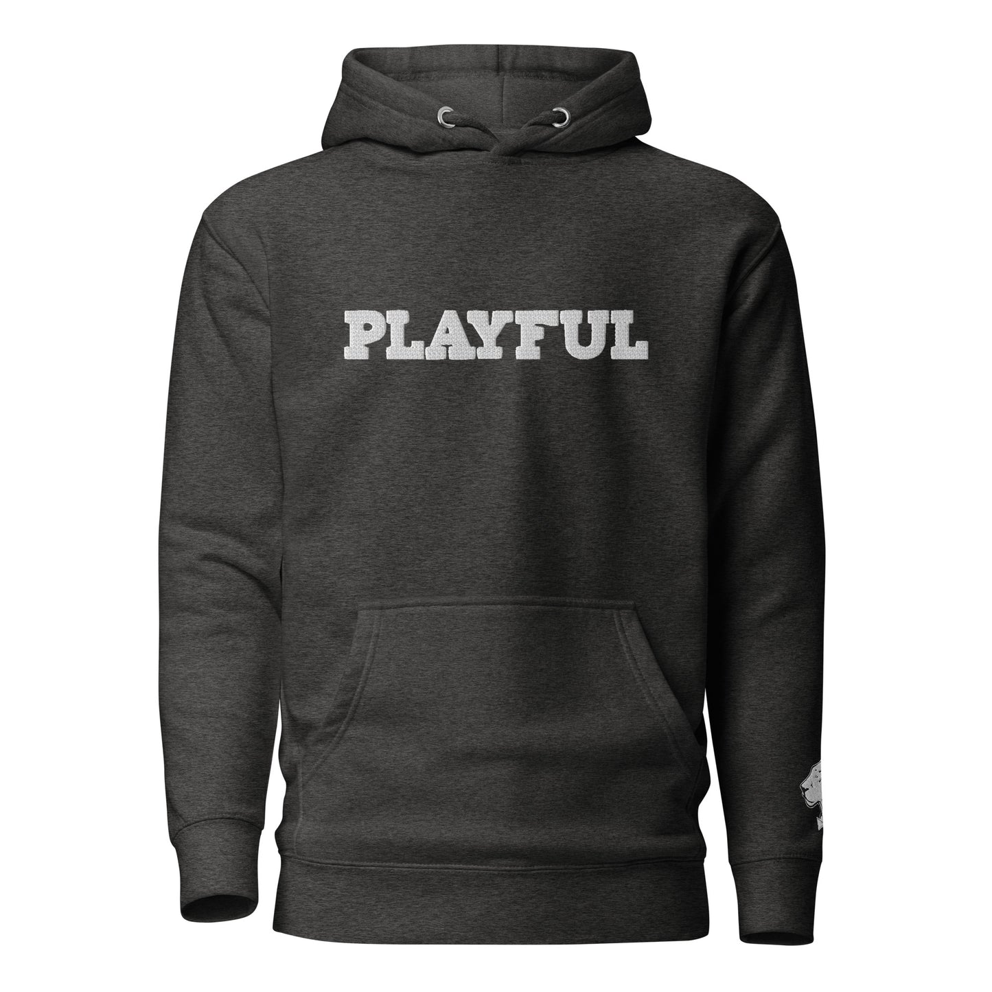 The Playful Unisex Embroidered Hoodie