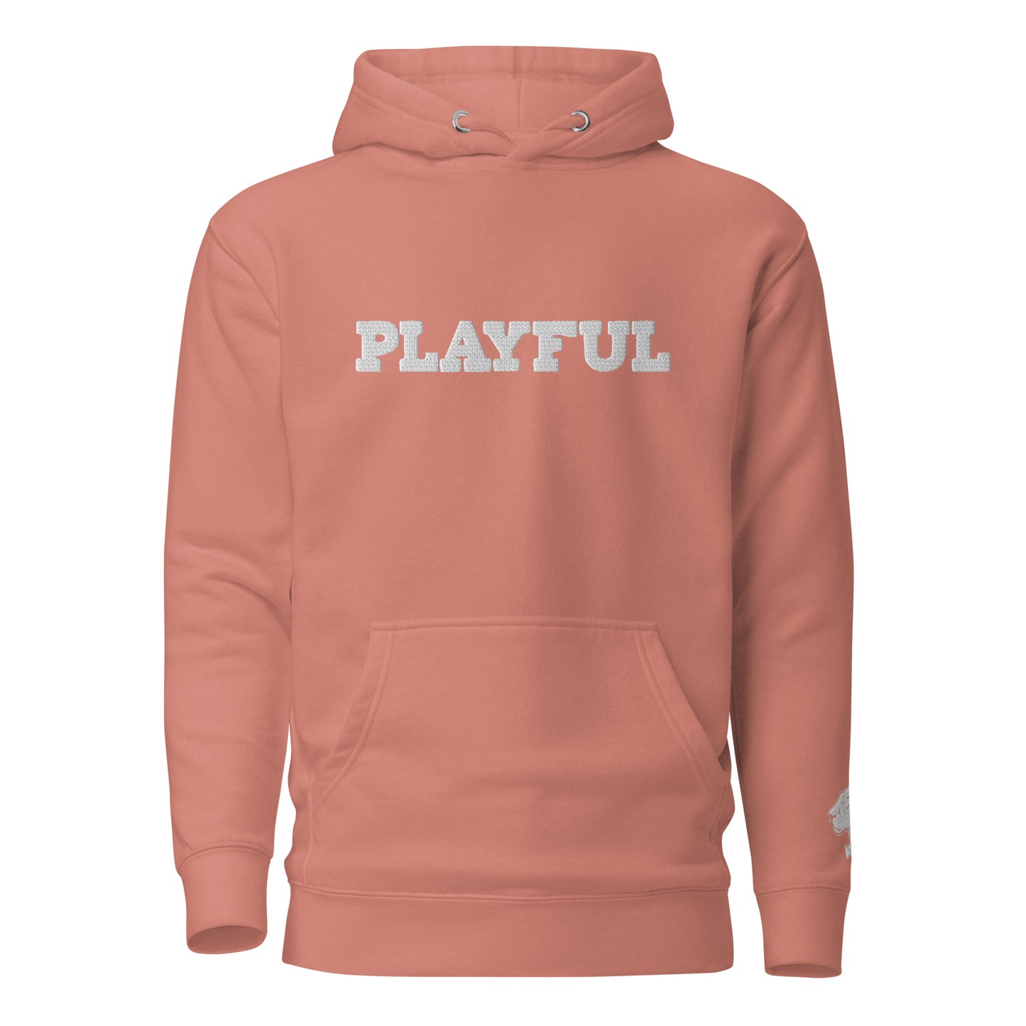 The Playful Unisex Embroidered Hoodie