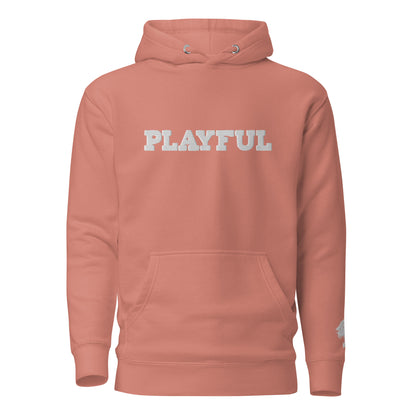 The Playful Unisex Embroidered Hoodie