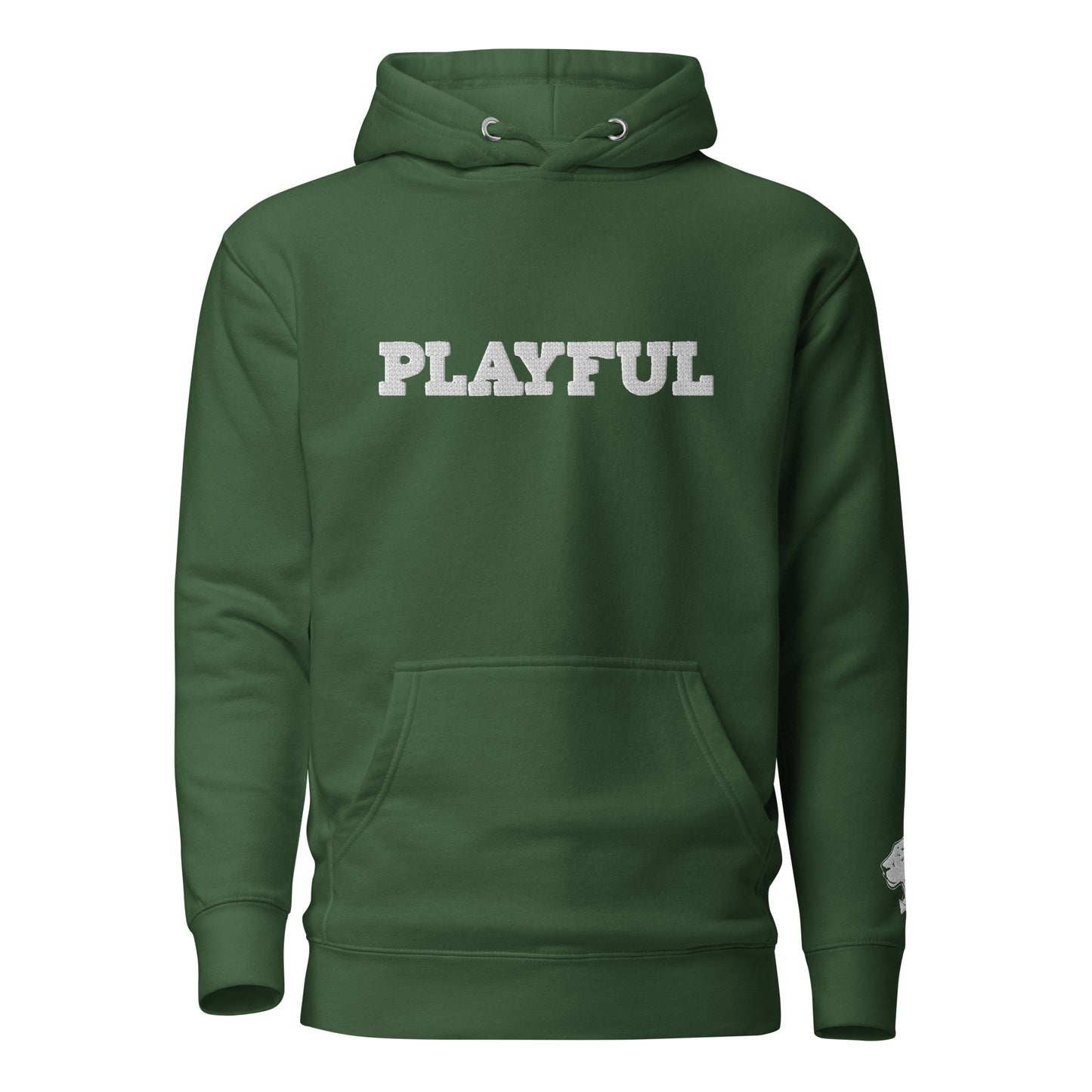 The Playful Unisex Embroidered Hoodie
