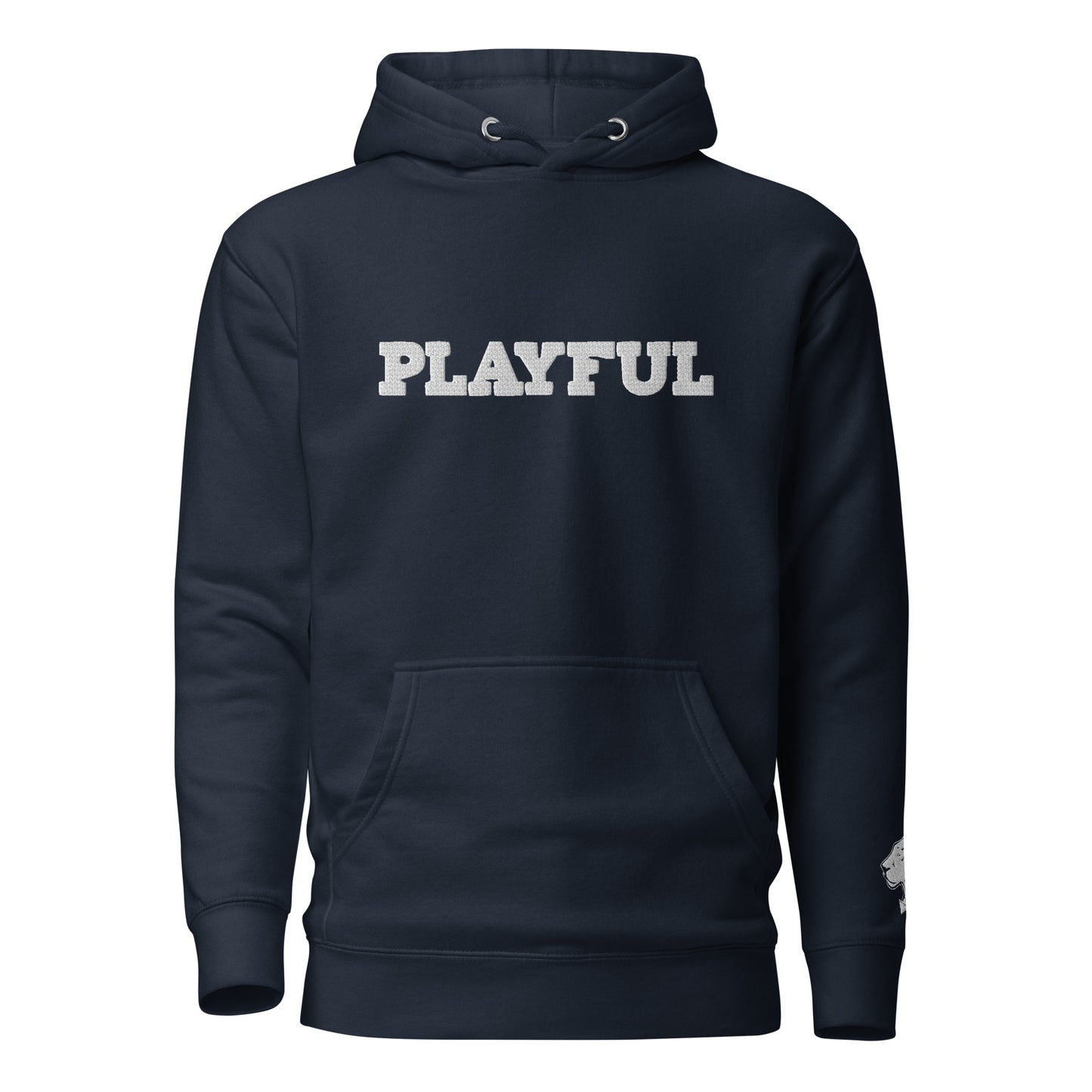 The Playful Unisex Embroidered Hoodie