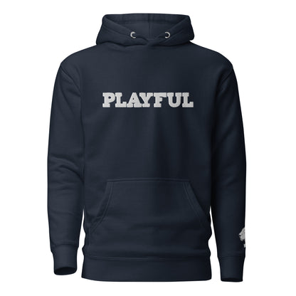 The Playful Unisex Embroidered Hoodie
