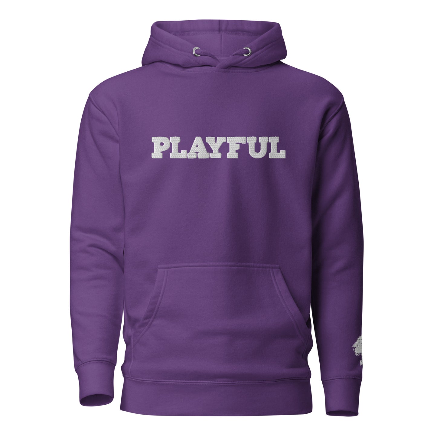 The Playful Unisex Embroidered Hoodie