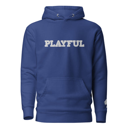 The Playful Unisex Embroidered Hoodie