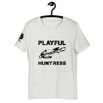 Playful Huntress - Black (Unisex) T-Shirt