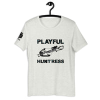 Playful Huntress - Black (Unisex) T-Shirt