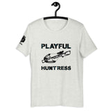 Playful Huntress - Black (Unisex) T-Shirt