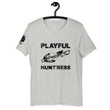 Playful Huntress - Black (Unisex) T-Shirt