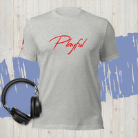 Playful Slanted (Unisex) T-Shirt