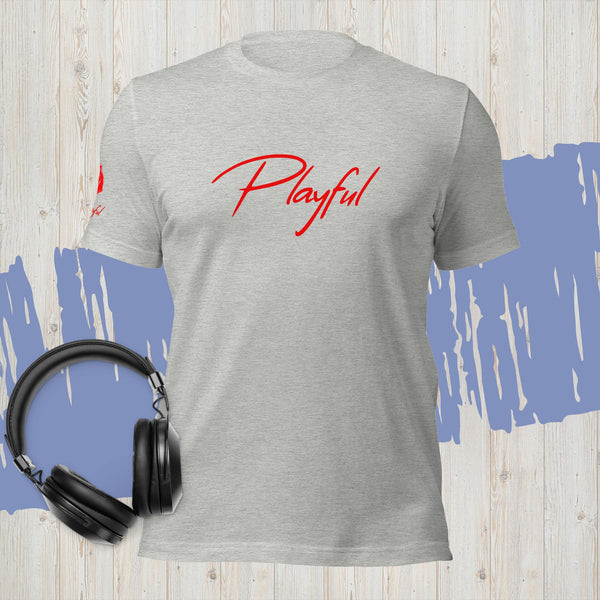 Playful Slanted (Unisex) T-Shirt